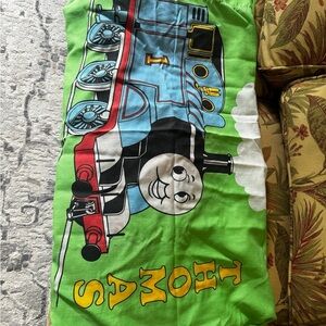 Vintage 1992 Green Thomas the Tank Engine pillow case